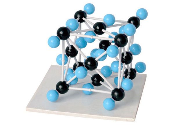 二氧化碳晶體結(jié)構(gòu)模型